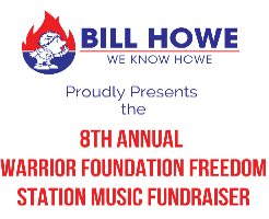 8th Annual Bill Howe Blues Music Fundraiser Supporting Warrior Foundation-Freedom Station